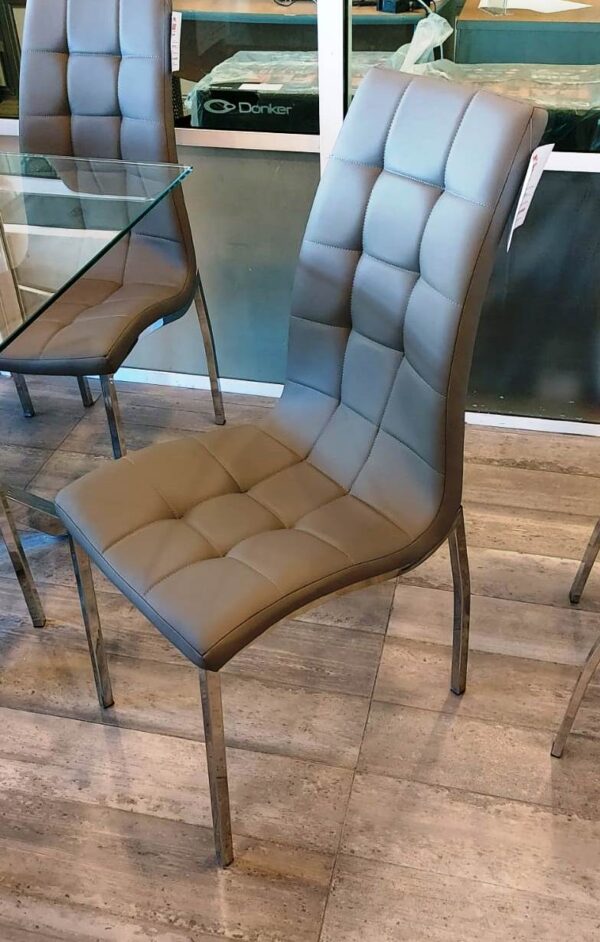 SILLA CODIMUBA  AD-DC092-1*GY VINIL GRIS