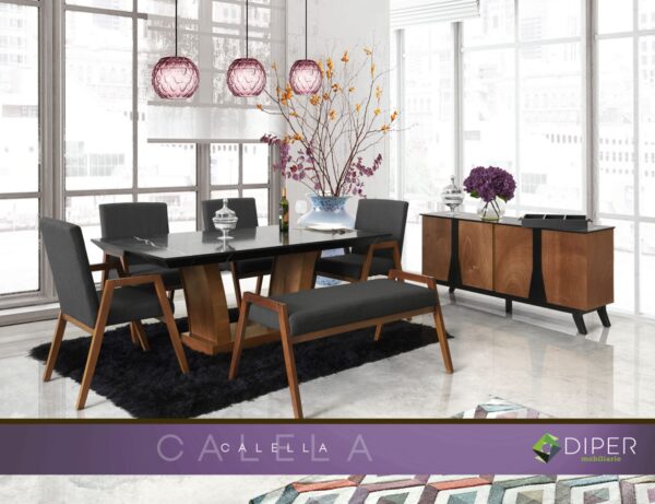 COMEDOR DIPER CALELLA P/6S C/BUFET