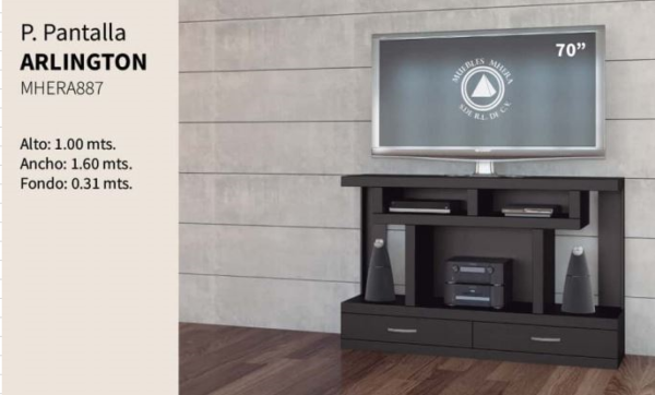 MUEBLE PARA TV MHERA ARLINGTON//PAROTA