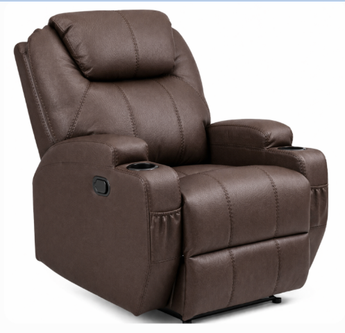 RECLINABLE BETT OPORTO BRC-311E , ELECTRICO, PIEL CAFE